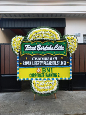 Papan Bunga Duka di Gerem