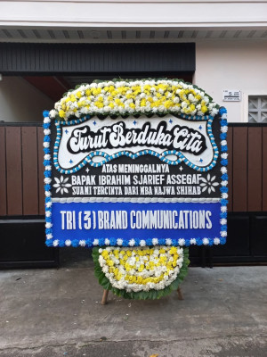 Papan Bunga Duka di Gerem